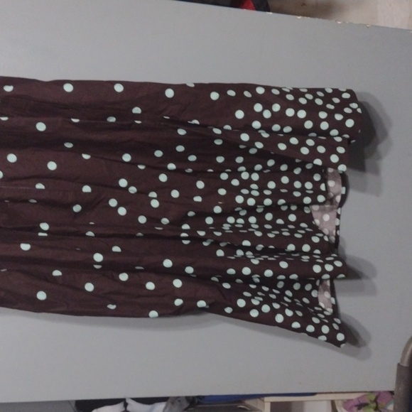 R&K Polka Dot Dress sz10 - Picture 4 of 7